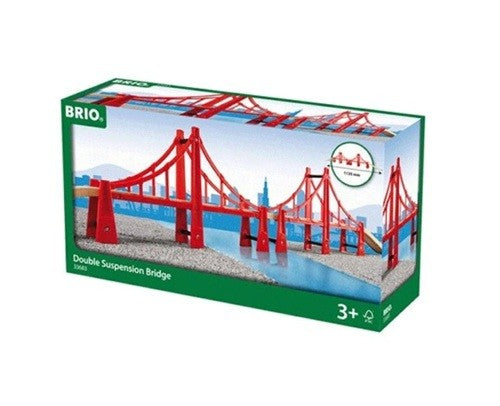 Brio Double Suspension Bridge / Pont suspendu double - 33683