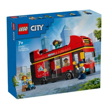 Lego City Double-Decker Sightseeing Bus / Ville Bus touristique à impériale - 60407