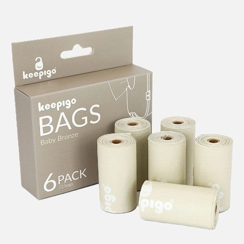 Keepigo Disposable Diaper Bags (Beige) / Sacs à couches jetables (beige)