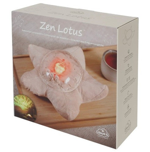 Cloud B Tranquil Zen Lotus Nightlight Beige - Veilleuse