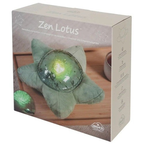 Cloud B Tranquil Zen Lotus Nightlight Green / Veilleuse Verte