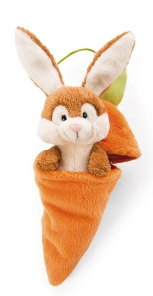 Bunny Rabbit in Carrot Plush / Lapin dans carotte peluche