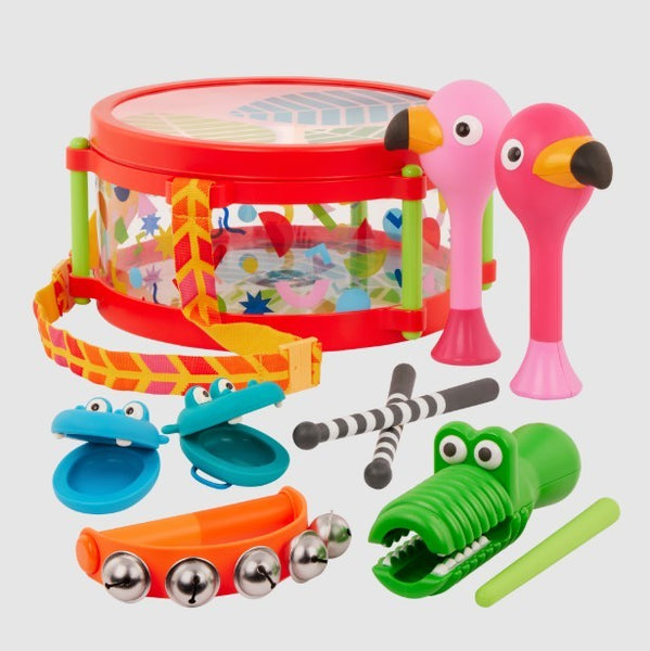 Battat Animal Jamboree Drum / Tambour « Grande fête des animaux »