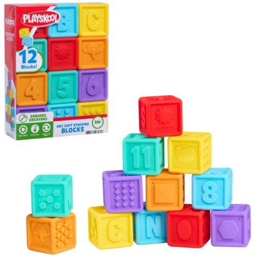 Playskool ABC Soft Stacking Blocks/Blocs ABC empilables souples