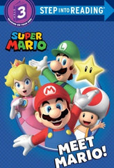 Super Mario Meet Mario! Book - Livre