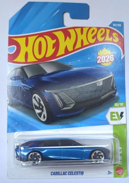 Hot Wheels Cadillac Celestiq Car - Voiture (Blue/Bleu)