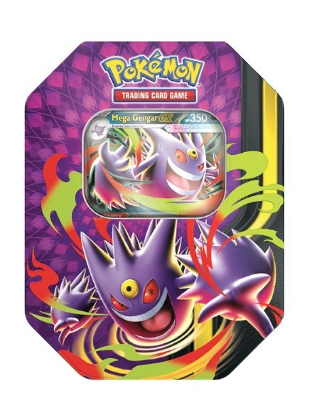 Pokemon Mega Gengar Moonlit Tin / Boîte Pokémon Méga Gengar au Clair de Lune