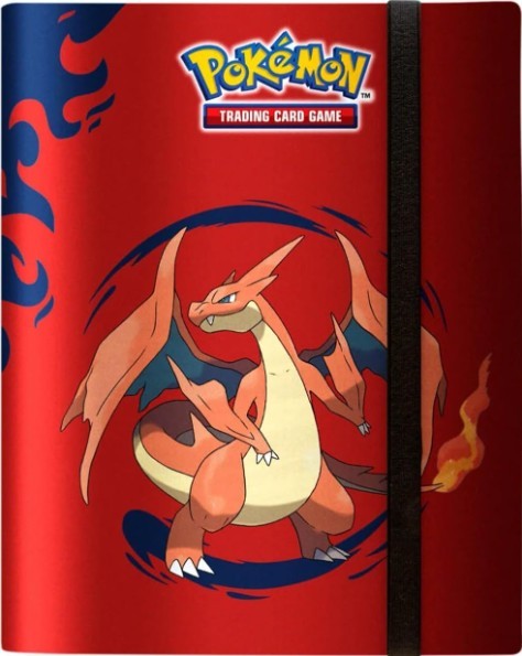 Pokemon Pro Binder 9 Pocket Mega Charizards / Classeur Pro à 9 cases
