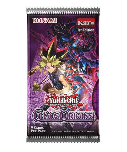 Yu-Gi-Oh Chaos Origins Booster Packs / Ensemble de boosters