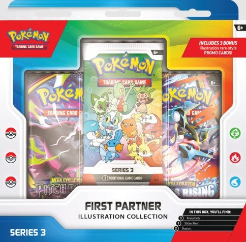 Pokemon First Partner Illustration Collection Series 3 - Premiers partenaiers collection d'illustrations Série 3