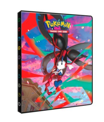 Pokemon Portfolio 4 Pocket Mega Floette - Portefeuille avec 4 cases
