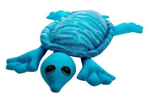 Manimo Weighted Plush Turtle (Turquoise) - Tortue en peluche lestée