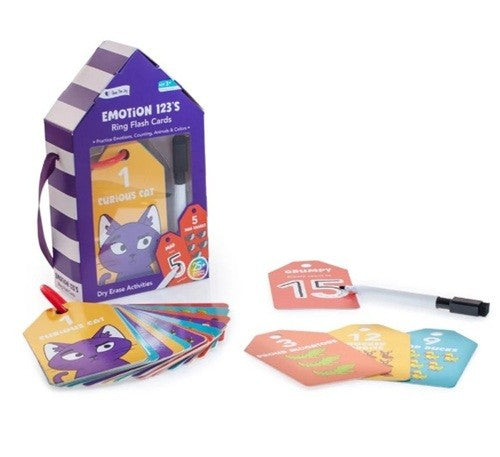 Emotions 123 Flash Cards (Engl) - Cartes Émotions 123 (Angl)