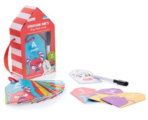 Emotion ABC Flash Cards (Engl) - Cartes Émotions ABC (Angl)