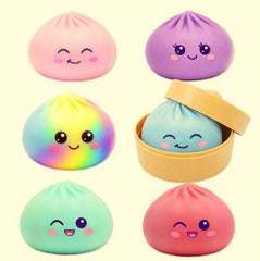 Surprise Dumpling Squishy 4 inch - 4 pouces
