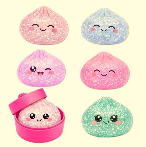 Surprise Dumpling Squishy Glitter - Squishy à paillettes