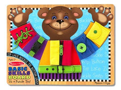 Melissa & Doug Basic Skills Board/Melissa & Doug Tableau des compétences de base