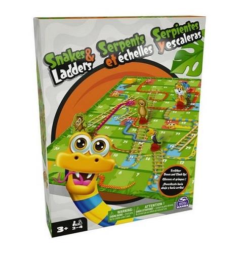 Snakes & Ladders Jungle Theme / Serpents et Échelles Thème Jungle