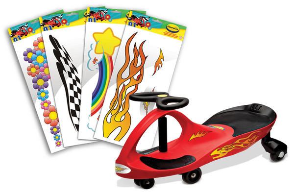 Plasmacar Stickers Flames