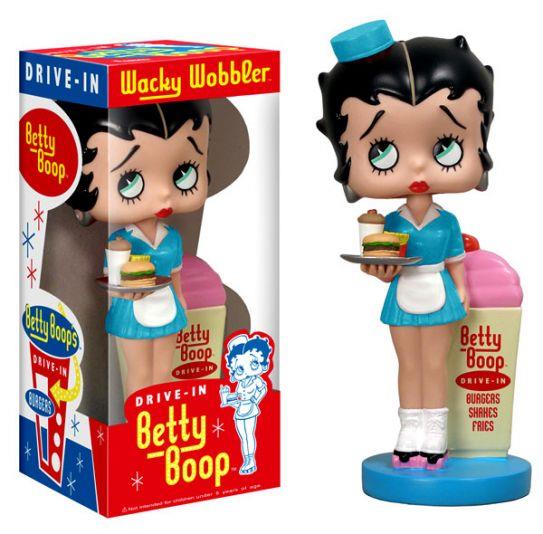 Betty Boop Bobble Head Drive-In /
Figurine à tête branlante Betty Boop au volant