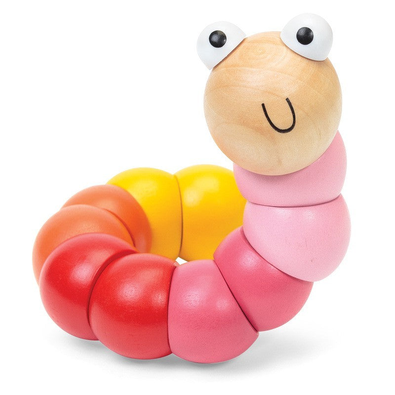 Clutching Caterpillar (Pink) /Chenille Agrippée (Rose)