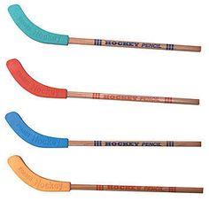 Hockey Pencils (Red)/Crayons de hockey (rouges)