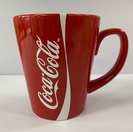 Coca-Cola Mug Conical (12oz) (Red)/Coca-Cola Tasse Conique (12oz) (Rouge)
