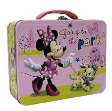 Disney Minnie and Daisy Tin Lunch Boxes