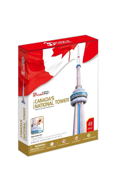 3D Puzzle CN Tower