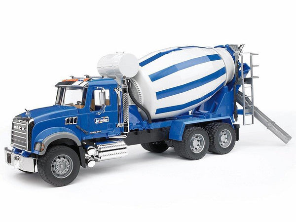 Bruder Mack Granite Cement Mixer - 02814