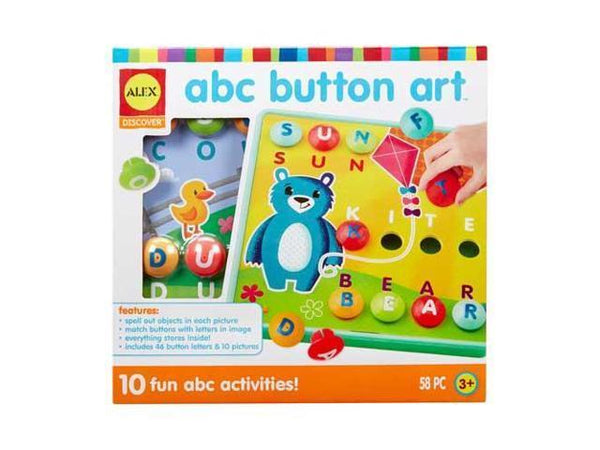 Alex ABC Button Art