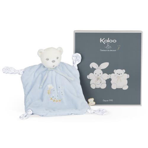 Kaloo Perle Doudou Bear Knot (Blue)