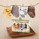 Baby Aspen Safari Animal Socks