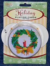 Holiday Playing Cards Wreath / Couronne de cartes à jouer de Noël