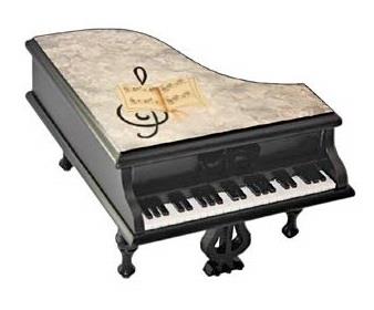Ercolano Grand Piano Musical Box