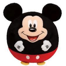 TY Disney Beanie Ballz - Mickey Mouse (Small)