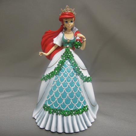 Disney The Little Mermaid Merry Mistletoe Princess Ariel Figurine