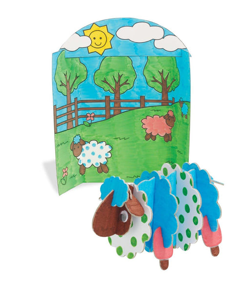 Imagine I Can Create & Color Sheep