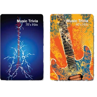 Music Trivia Playing Cards