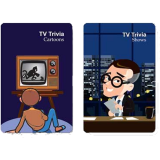 TV Trivia Playing Cards
