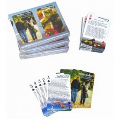 Healthy Living Playing Cards / Cartes à jouer pour un mode de vie sain
