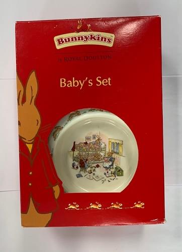 BunnyKins Royal Doulton Plate and Mug Baby Set