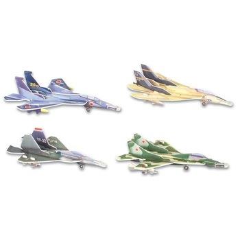 Glider Planes Twin Tail Fighter Airplane (Assorted)