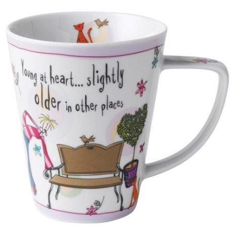 WWRD Born to Shop Young at Heart Mug