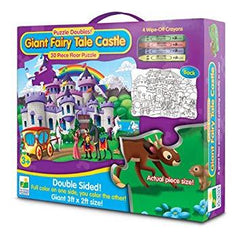 The Learning Journey Coloring Puzzle Fairy Tale Castle / Puzzle à colorier Château de conte de fées