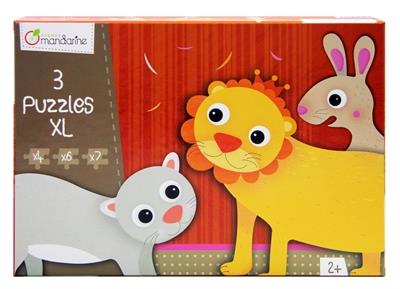 Avenue Mandarine Puzzle XL Furry Animals