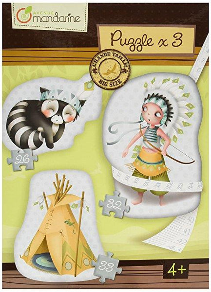 Avenue Mandarine Puzzle Indians
