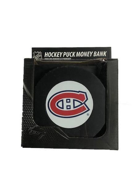 NHL Puck Bank Montreal Canadiens