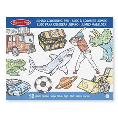Melissa & Doug Coloring Book Blue - Livre de coloriage bleu