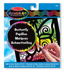 Melissa & Doug Scratch Art Butterfly - Papillon